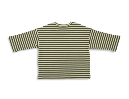 Moss Oversized Stripe Long sleeve T-shirt