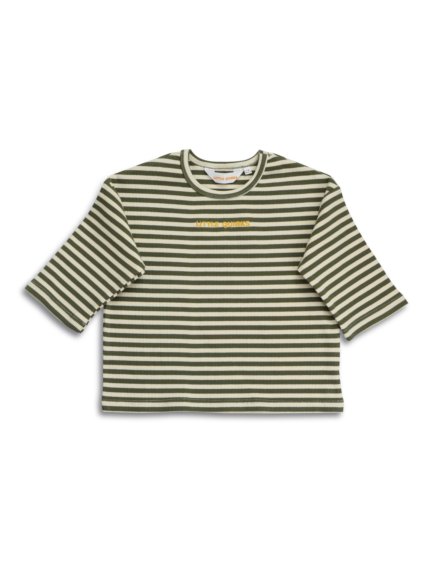 Moss Oversized Stripe Long sleeve T-shirt